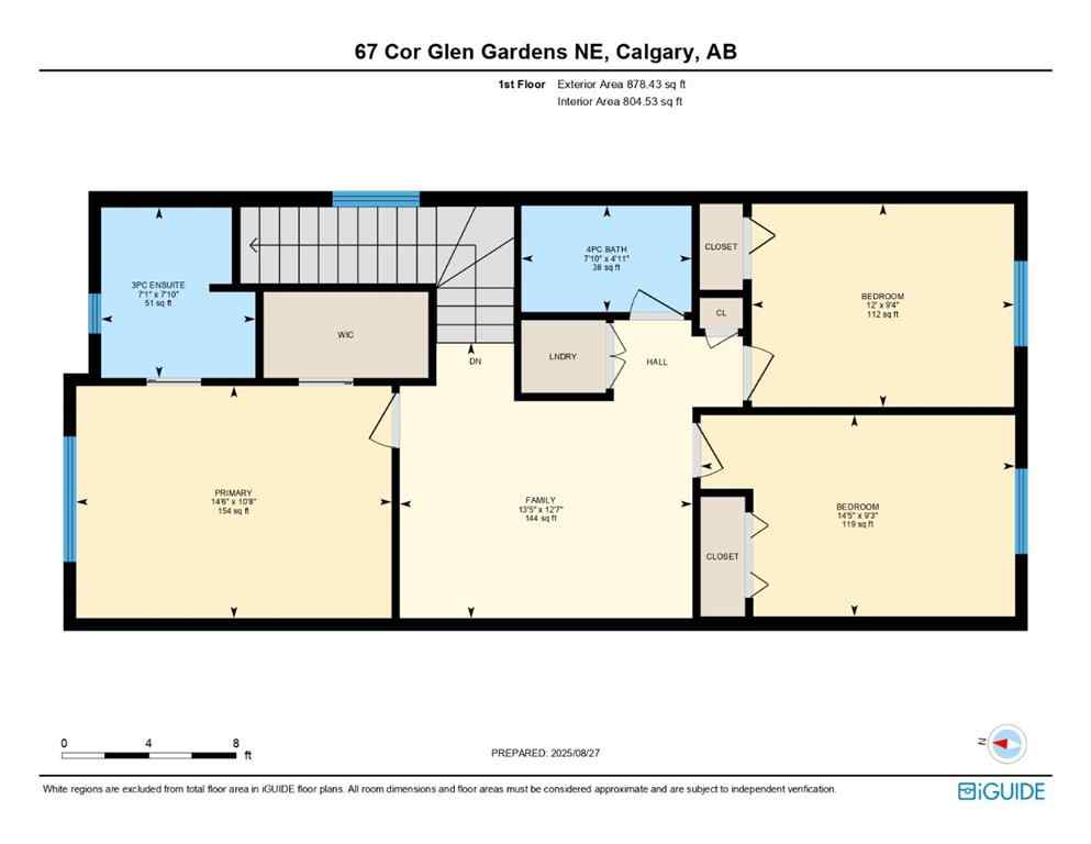 MLS® A2251799 - 67 Corner Glen Gardens NE in Cornerstone Calgary, Residential
