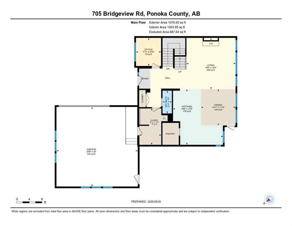 MLS® A2251813 - 705 Bridgeview Road  in Meridian Beach Rural Ponoka County, Residential
