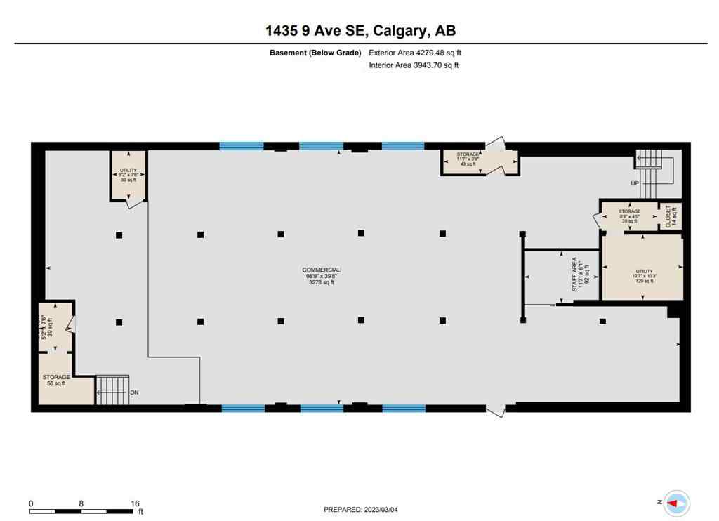 MLS® A2251839 - 1435 9 Avenue SE in Inglewood Calgary, Commercial