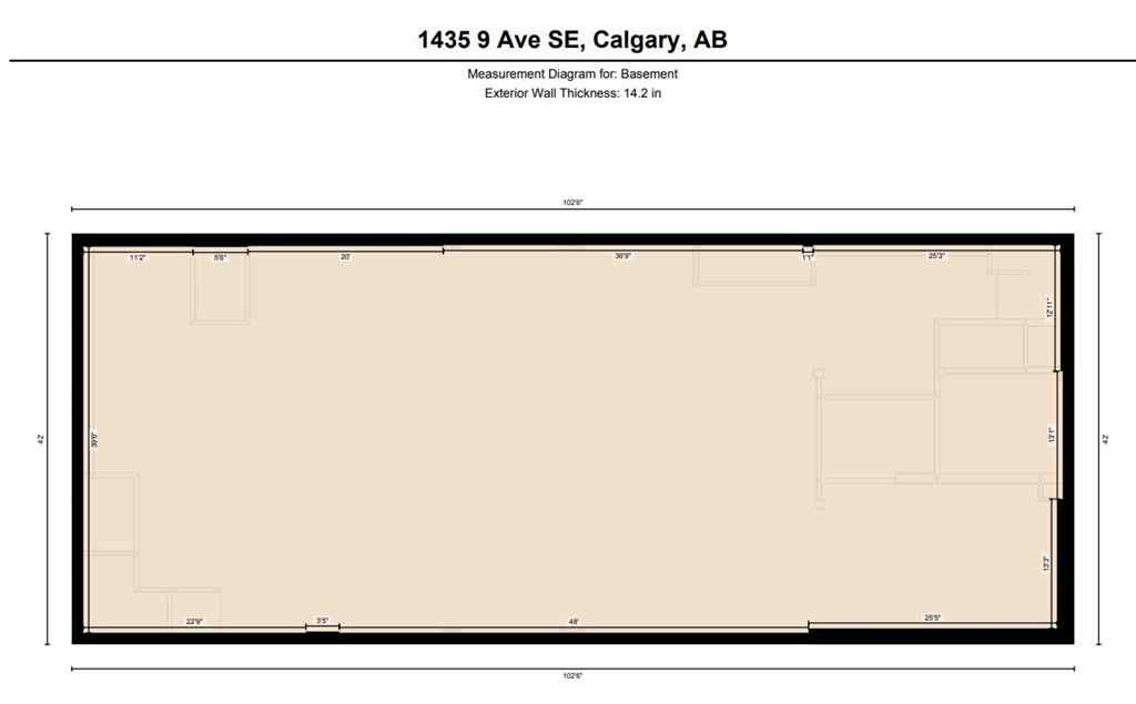 MLS® A2251839 - 1435 9 Avenue SE in Inglewood Calgary, Commercial