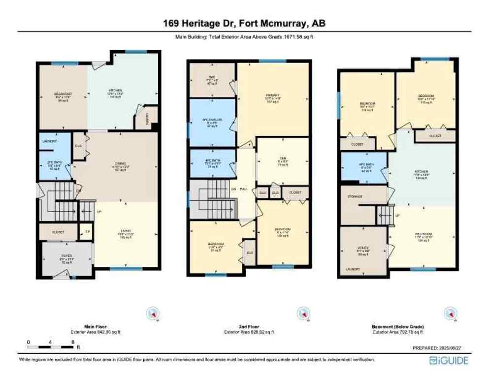 MLS® A2251877 - 169 Heritage Drive  in Parsons North Fort McMurray, Residential