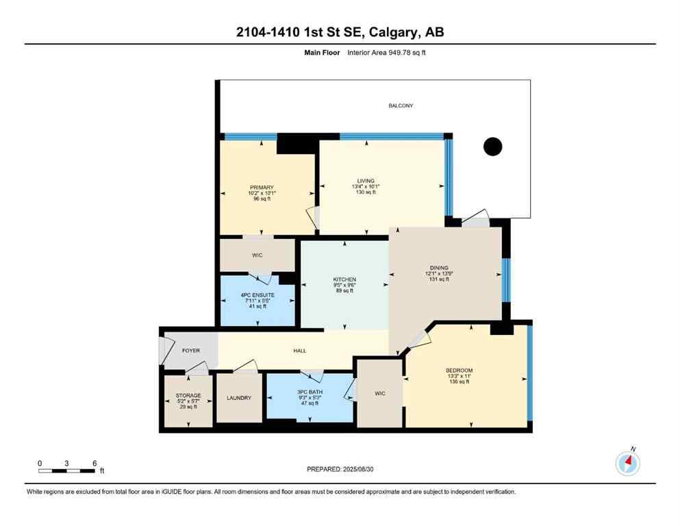 MLS® A2251889 - Unit #2104 1410 1 Street SE in Beltline Calgary, Residential
