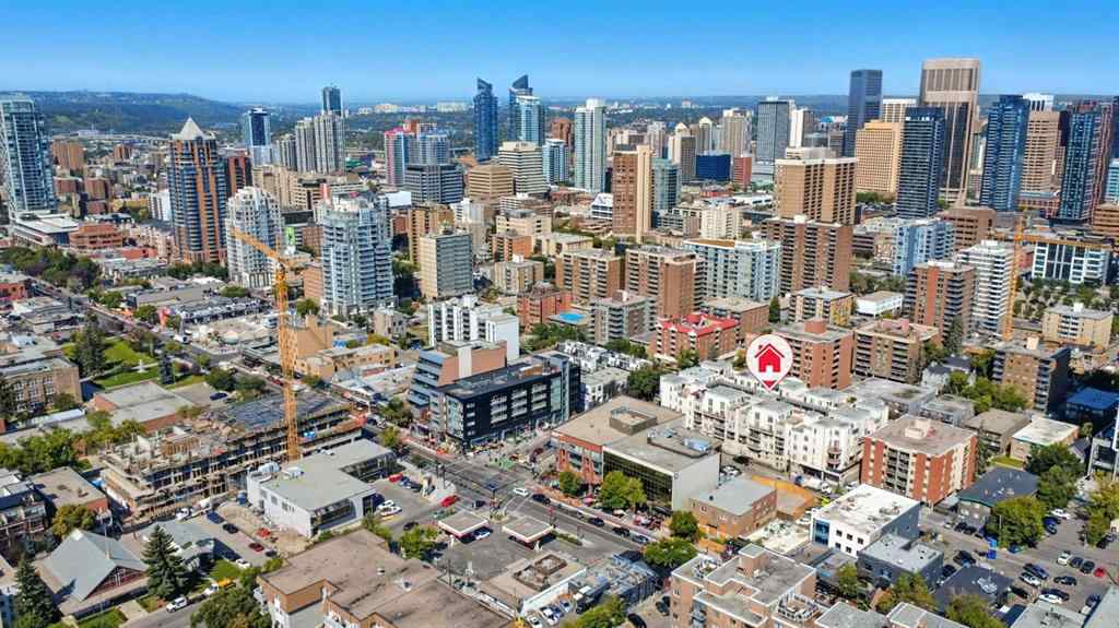 MLS® A2251907 - Unit #202 527 15 Avenue SW in Beltline Calgary, Residential