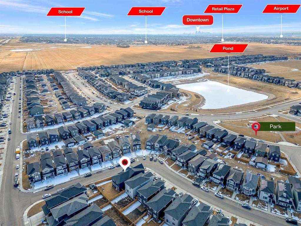 MLS® A2251917 - 114 corner meadows Grove NE in Cornerstone Calgary, Residential