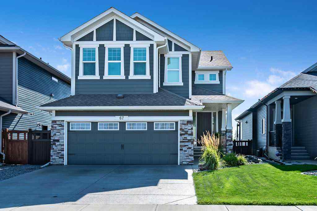 MLS® A2251958 - 67 Mist Mountain Rise  in Mountainview Okotoks, Residential
