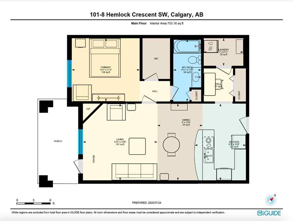 MLS® A2252029 - Unit #101 8 Hemlock Crescent SW in Spruce Cliff Calgary, Residential