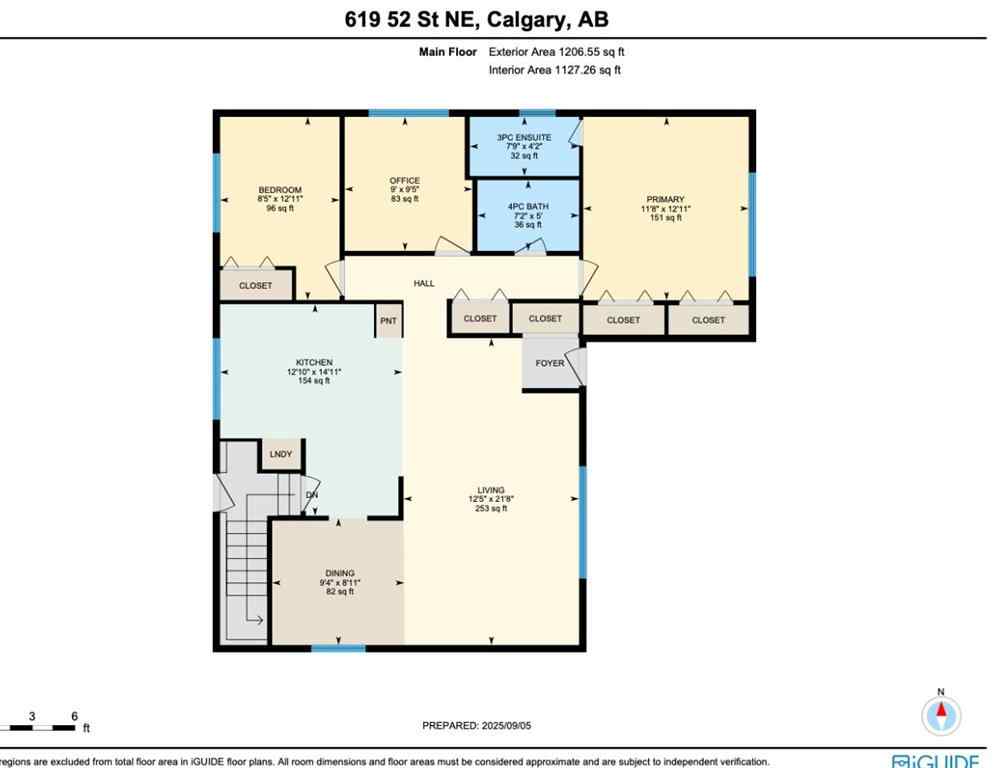 MLS® A2252057 - 619 52 Street NE in Marlborough Calgary, Residential