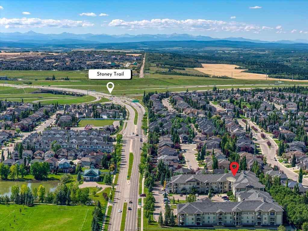 MLS® A2252109 - Unit #1206 2518 Fish Creek Boulevard SW in Evergreen Calgary, Residential