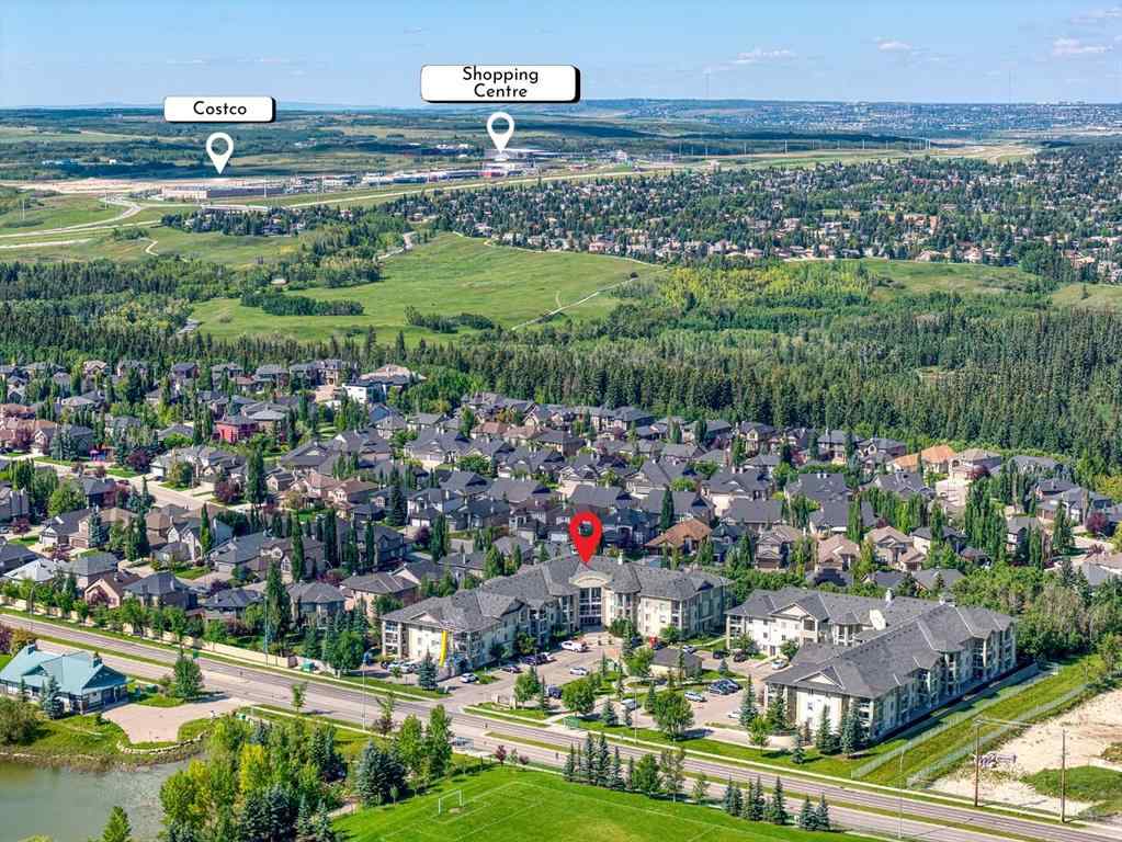 MLS® A2252109 - Unit #1206 2518 Fish Creek Boulevard SW in Evergreen Calgary, Residential