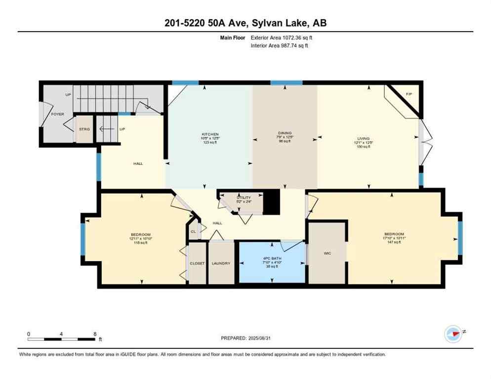 MLS® A2252159 - Unit #201 5220 50A Avenue  in Downtown Sylvan Lake, Residential