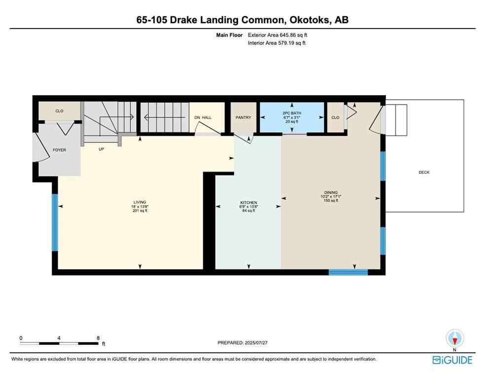 MLS® A2252171 - Unit #65 105 Drake Landing Common  in Drake Landing Okotoks, Residential