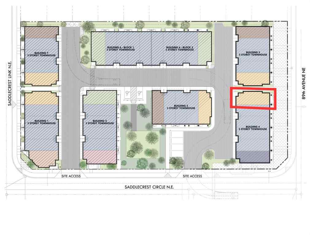 MLS® A2252179 - Unit #106 95 Saddlecrest Circle NE in Saddle Ridge Calgary, Residential