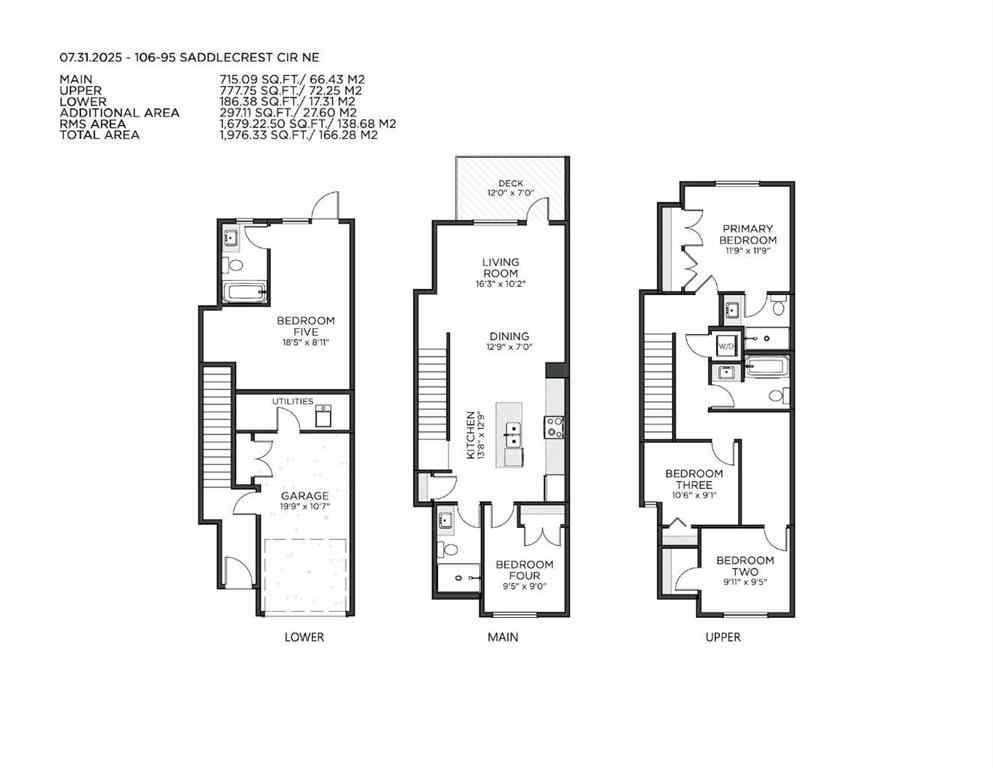 MLS® A2252179 - Unit #106 95 Saddlecrest Circle NE in Saddle Ridge Calgary, Residential