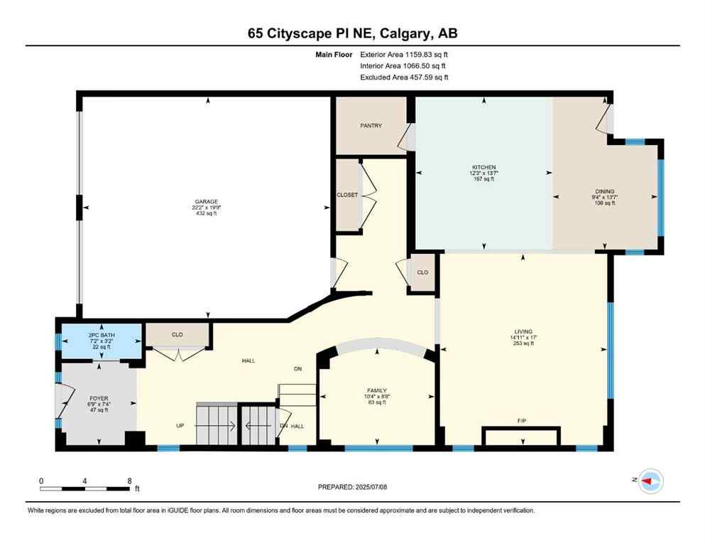 MLS® A2252229 - 65 Cityscape Place NE in Cityscape Calgary, Residential