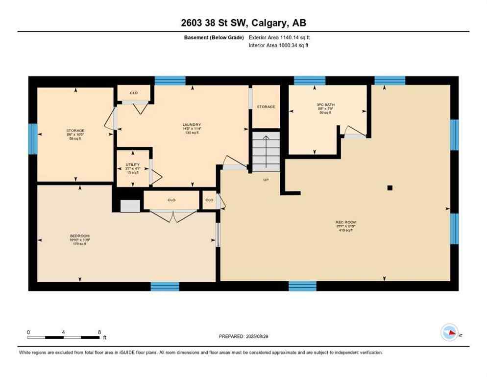 MLS® A2252248 - 2603 38 Street SW in Glendale Calgary, Residential