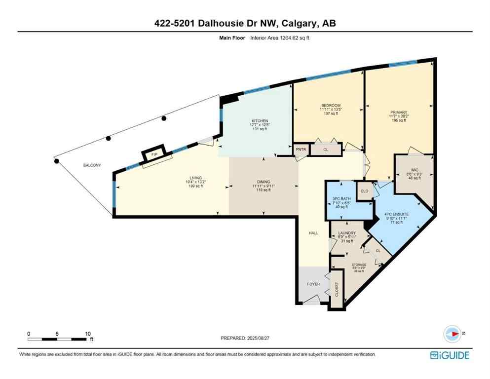 MLS® A2252258 - Unit #422 5201 Dalhousie Drive NW in Dalhousie Calgary, Residential