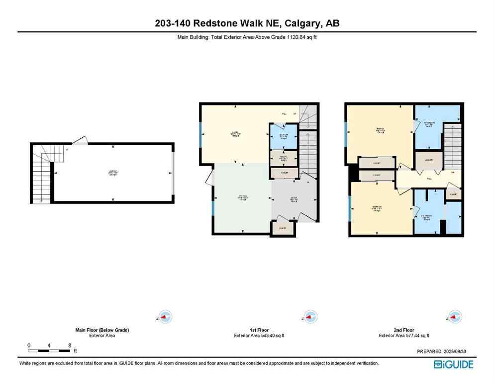 MLS® A2252260 - Unit #203 140 Redstone Walk NE in Redstone Calgary, Residential
