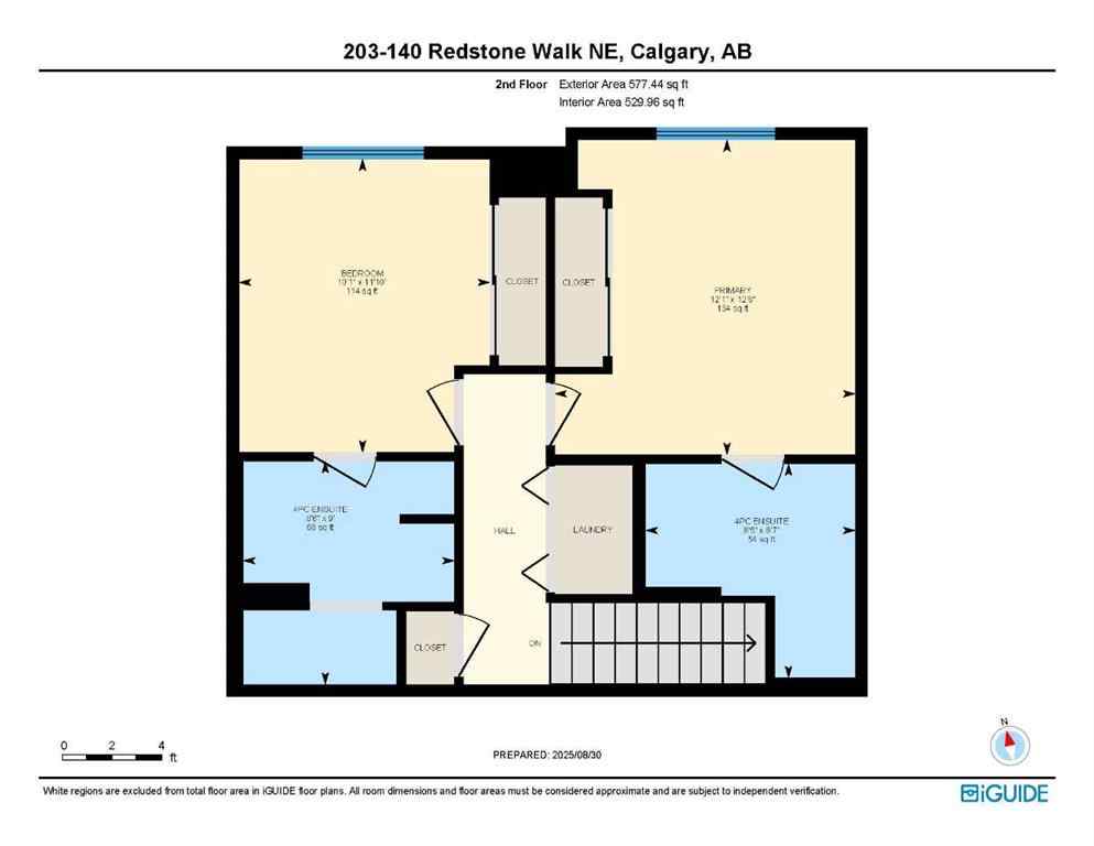 MLS® A2252260 - Unit #203 140 Redstone Walk NE in Redstone Calgary, Residential