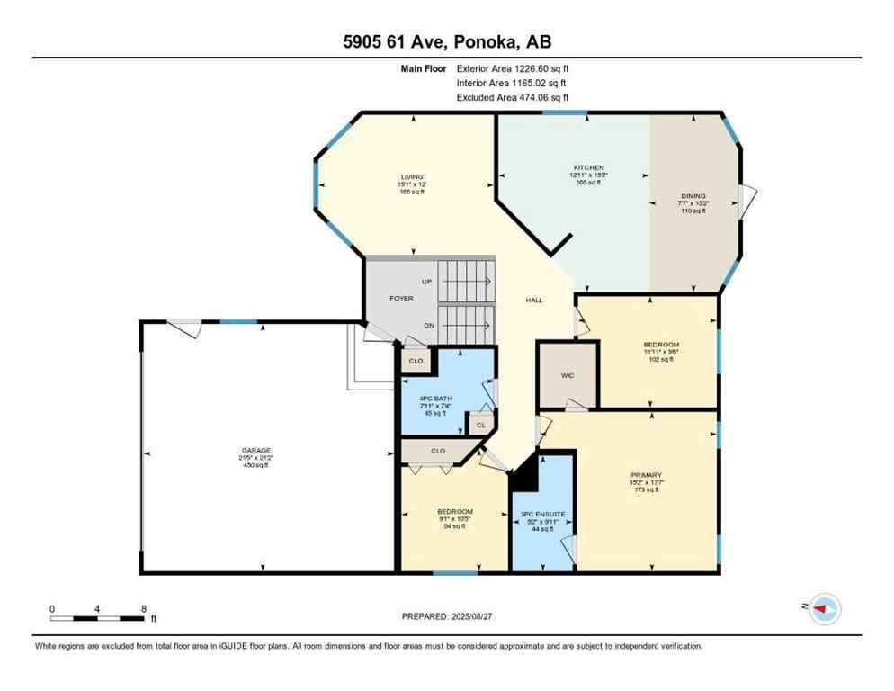 MLS® A2252312 - 5905 61 Avenue  in Lucas Heights Ponoka, Residential