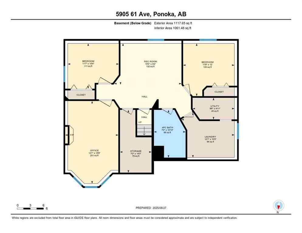 MLS® A2252312 - 5905 61 Avenue  in Lucas Heights Ponoka, Residential