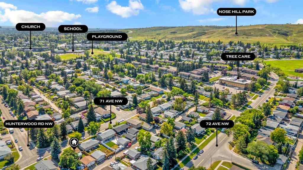 MLS® A2252343 - 804 71 Avenue NW in Huntington Hills Calgary, Residential
