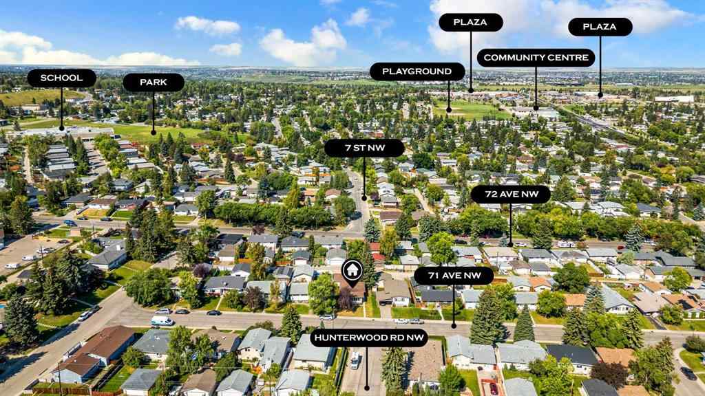 MLS® A2252343 - 804 71 Avenue NW in Huntington Hills Calgary, Residential