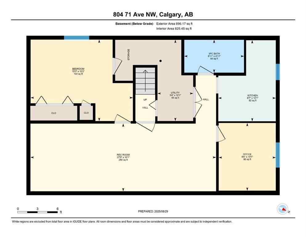 MLS® A2252343 - 804 71 Avenue NW in Huntington Hills Calgary, Residential
