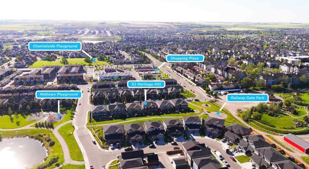 MLS® A2252362 - 128 Midtown Court SW in Midtown Airdrie, Residential