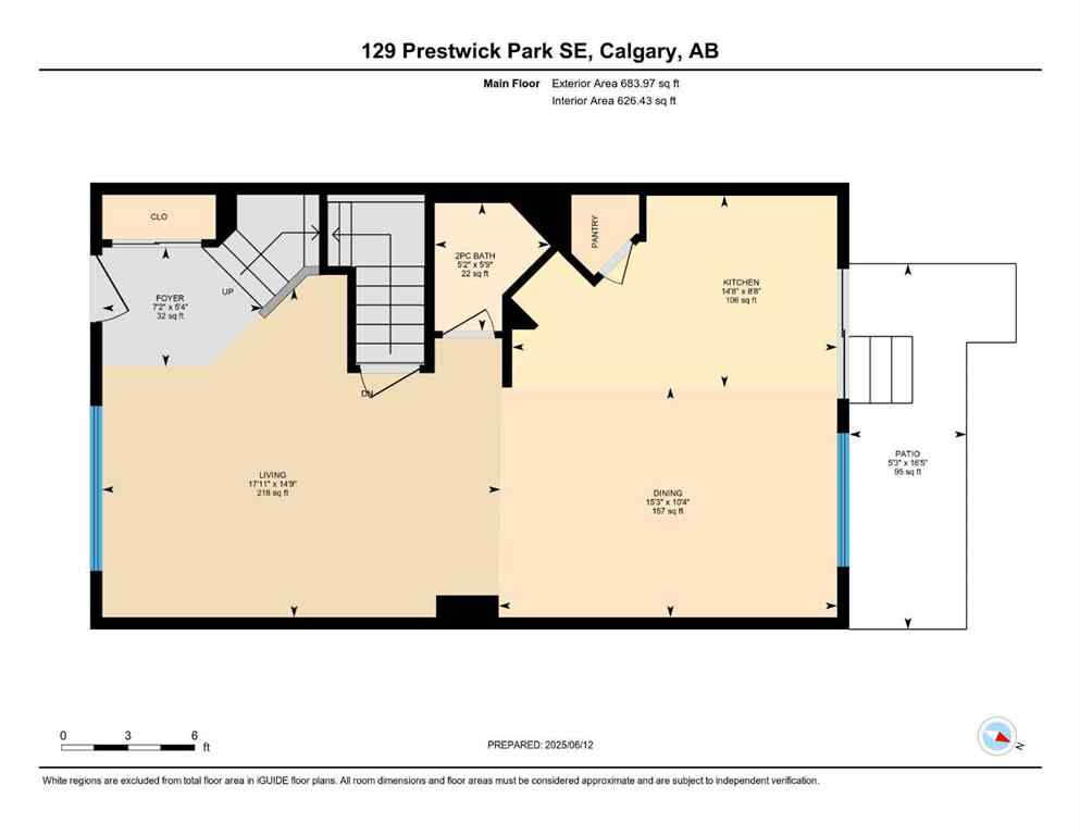 MLS® A2252369 - 129 Prestwick Park SE in McKenzie Towne Calgary, Residential