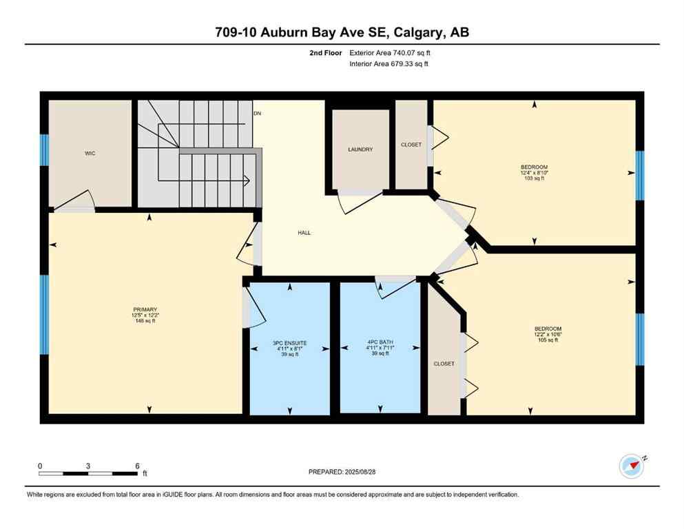 MLS® A2252425 - Unit #709 10 Auburn Bay Avenue SE in Auburn Bay Calgary, Residential