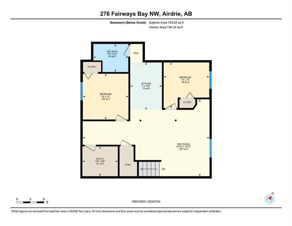 MLS® A2252508 - 276 Fairways Bay NW in Fairways Airdrie, Residential