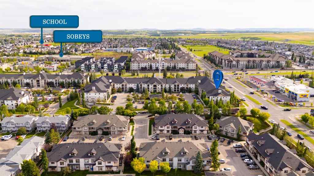 MLS® A2252521 - Unit #1102 2395 Eversyde Avenue SW in Evergreen Calgary, Residential