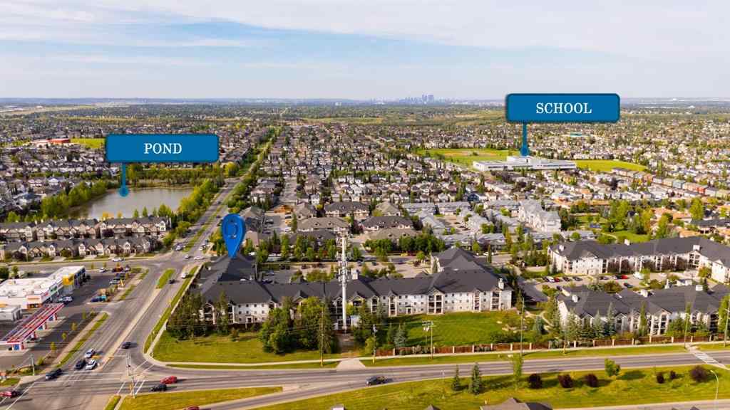 MLS® A2252521 - Unit #1102 2395 Eversyde Avenue SW in Evergreen Calgary, Residential
