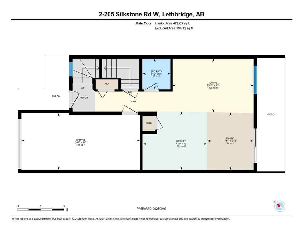 MLS® A2252538 - Unit #2 205 Silkstone Road W in Copperwood Lethbridge, Residential