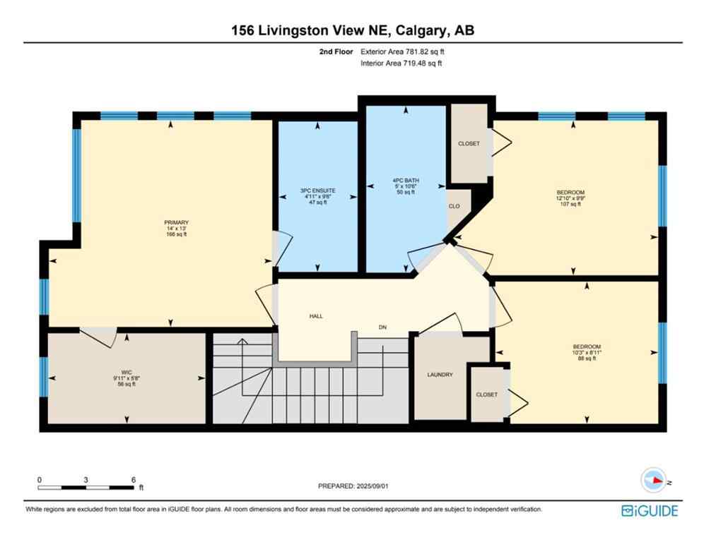 MLS® A2252607 - 156 Livingston View NE in Livingston Calgary, Residential