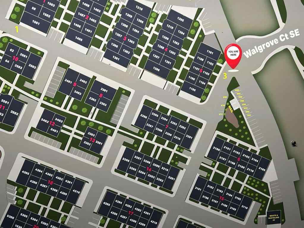MLS® A2252615 - Unit #3402 100 Walgrove Court SE in Walden Calgary, Residential