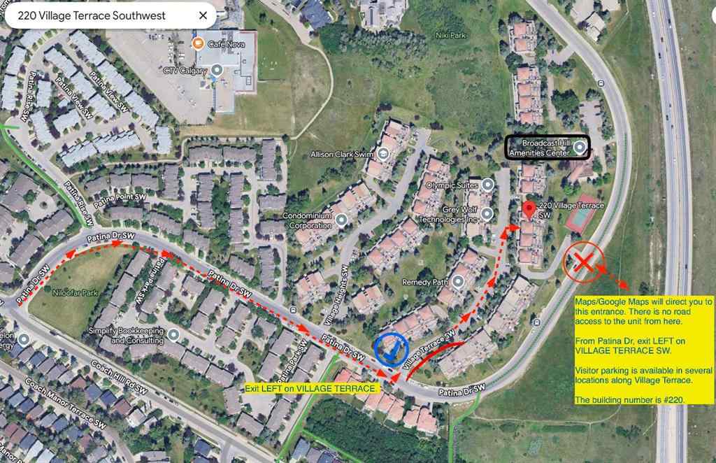 MLS® A2252655 - Unit #8 220 Village Terrace SW in Patterson Calgary, Residential