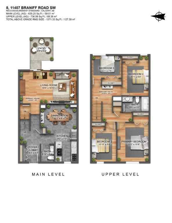 MLS® A2252659 - Unit #8 11407 Braniff Road SW in Braeside Calgary, Residential