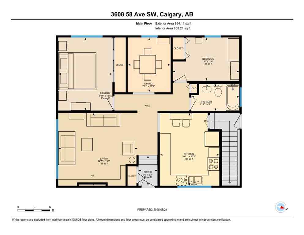 MLS® A2252662 - 3608 58 Avenue SW in Lakeview Calgary, Residential
