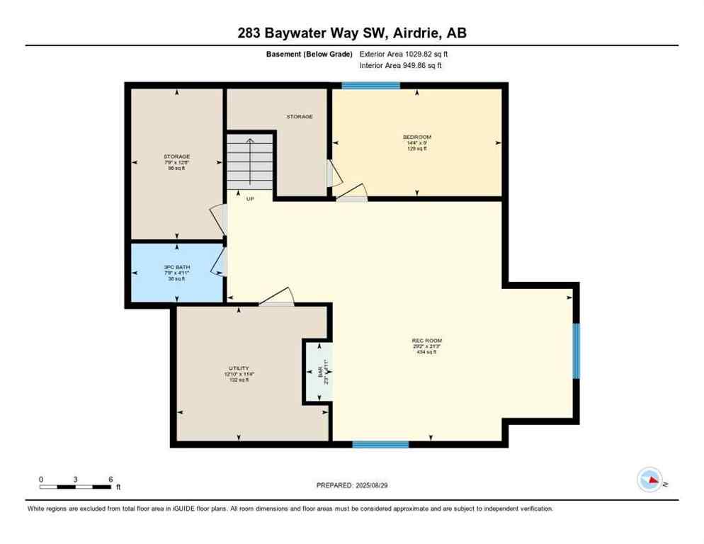 MLS® A2252673 - 283 Baywater Way SW in Bayside Airdrie, Residential