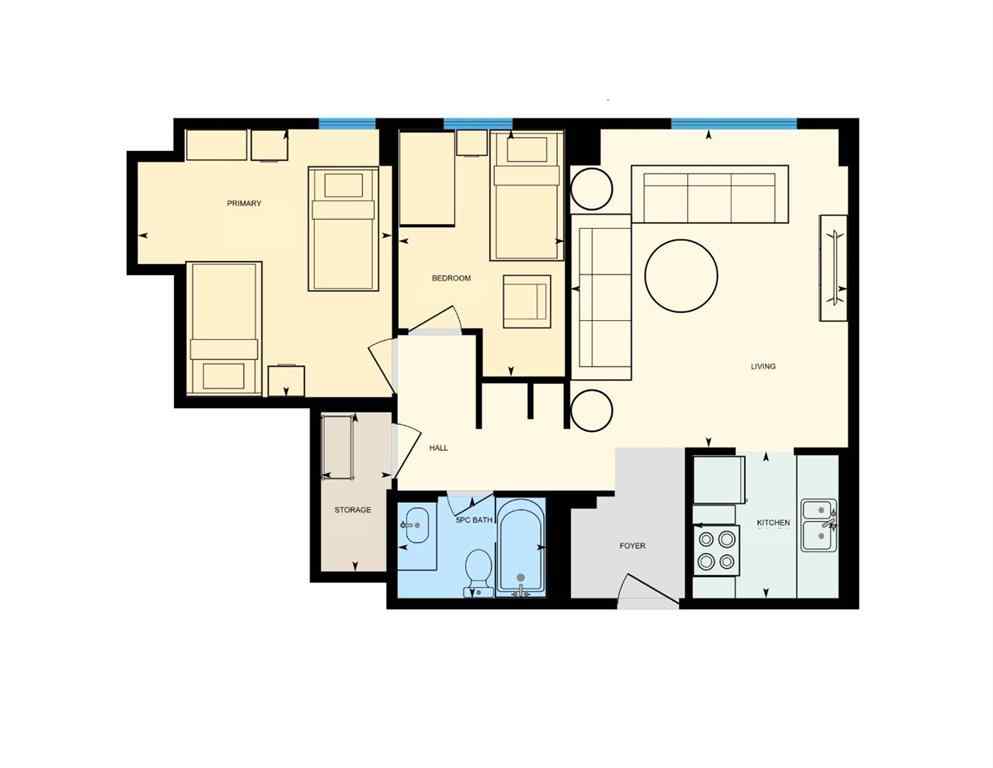MLS® A2252678 - Unit #603 11721 Macdonald Drive  in Downtown Fort McMurray, Residential
