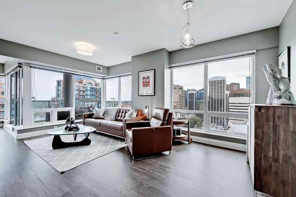 MLS® A2252741 - Unit #2306 930 6 Avenue SW in Downtown Commercial Core Calgary, Residential