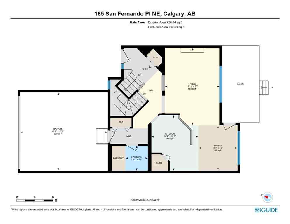 MLS® A2252743 - 165 San Fernando Place NE in Monterey Park Calgary, Residential