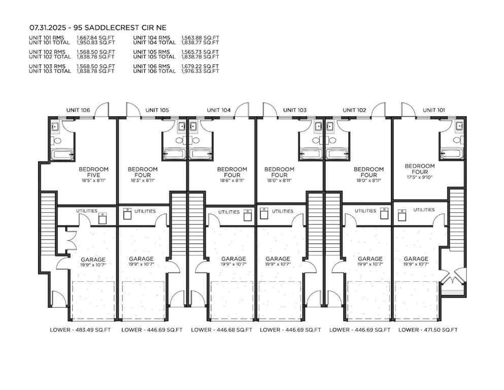 MLS® A2252744 - 95 Saddlecrest Circle NE in Saddle Ridge Calgary, Commercial