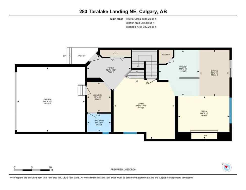 MLS® A2252865 - 283 Taralake Landing NE in Taradale Calgary, Residential