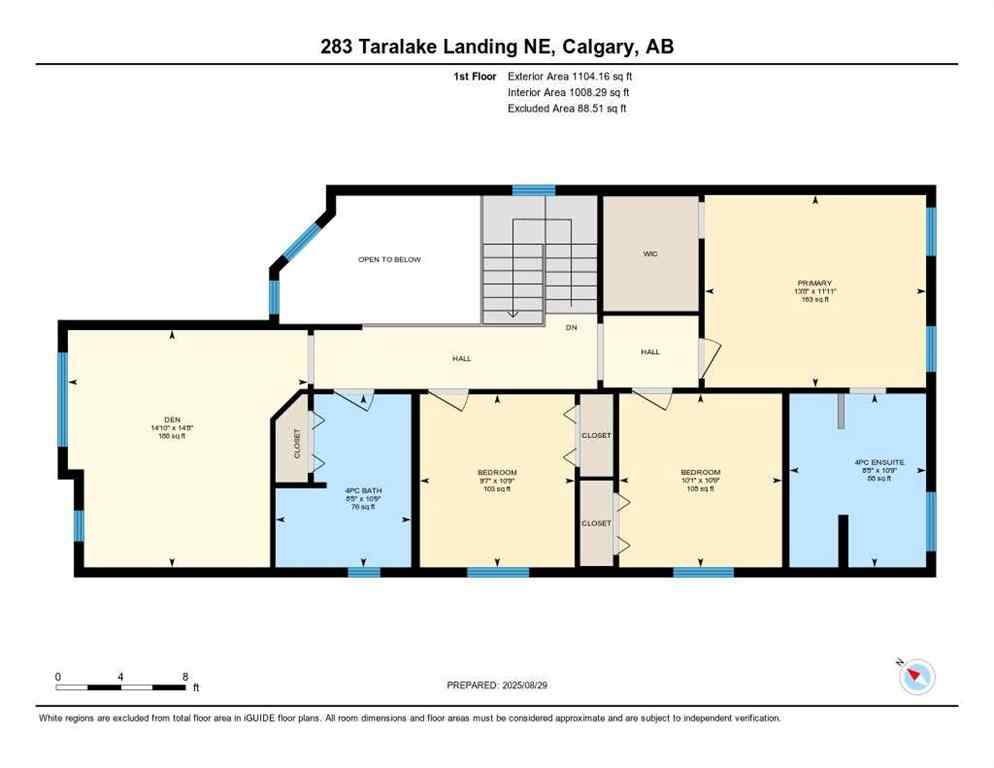MLS® A2252865 - 283 Taralake Landing NE in Taradale Calgary, Residential