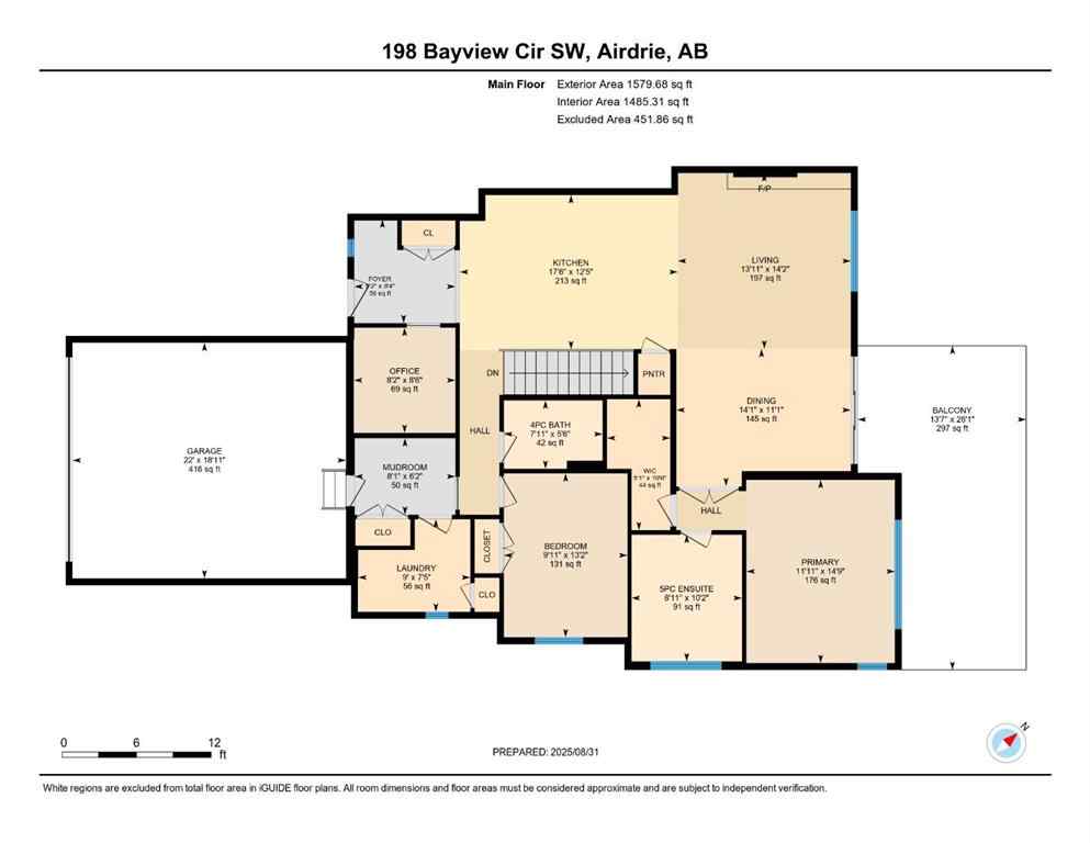 MLS® A2252923 - 198 Bayview Circle SW in Bayview Airdrie, Residential