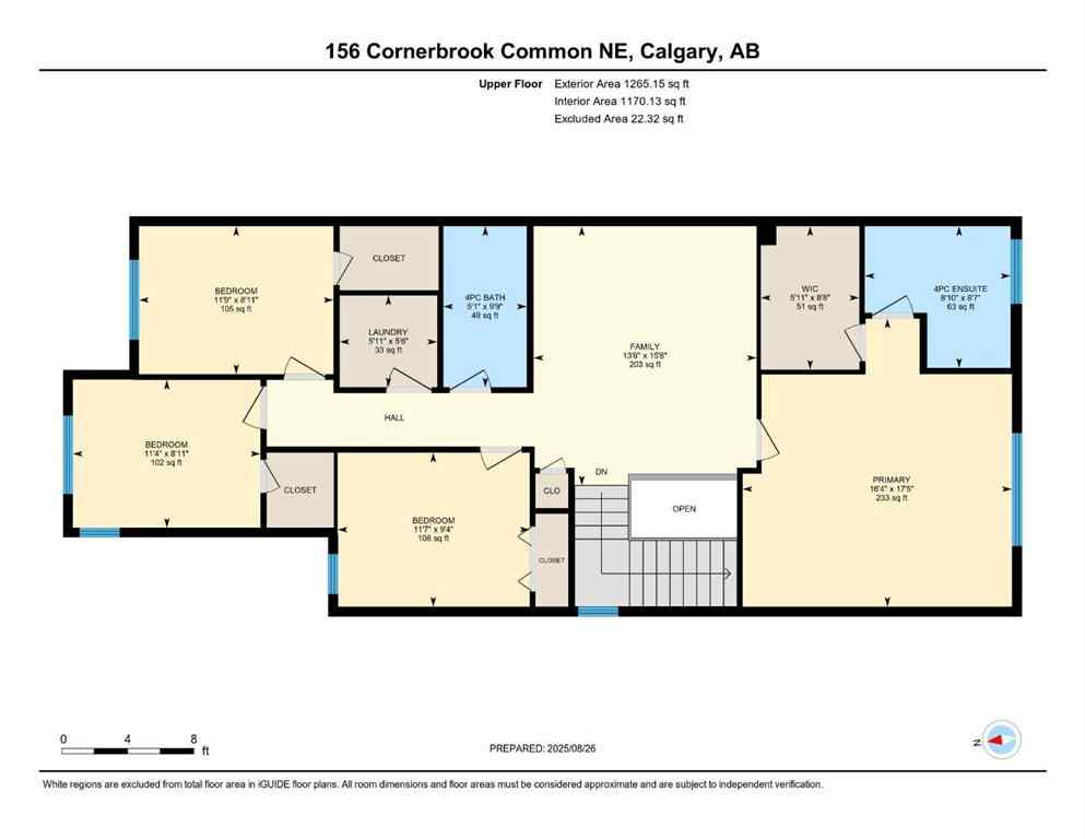 MLS® A2253040 - 156 Cornerbrook Common NE in Cornerstone Calgary, Residential