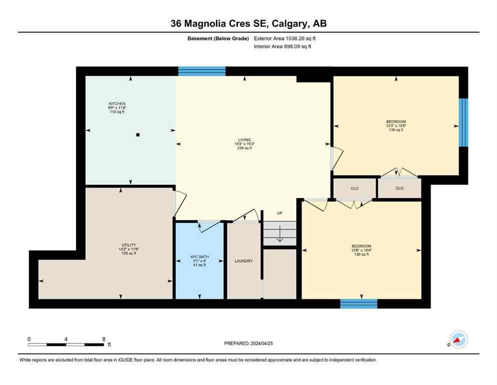 MLS® A2253047 - 36 Magnolia Crescent SE in Mahogany Calgary, Residential