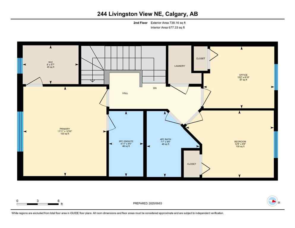 MLS® A2253090 - 244 Livingston View NE in Livingston Calgary, Residential